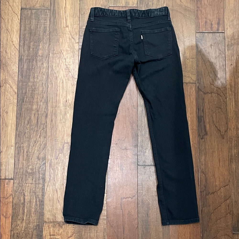 Levi's 531 Women's Low Skinny Jeans -Black Size W26 - Picture 7 of 13